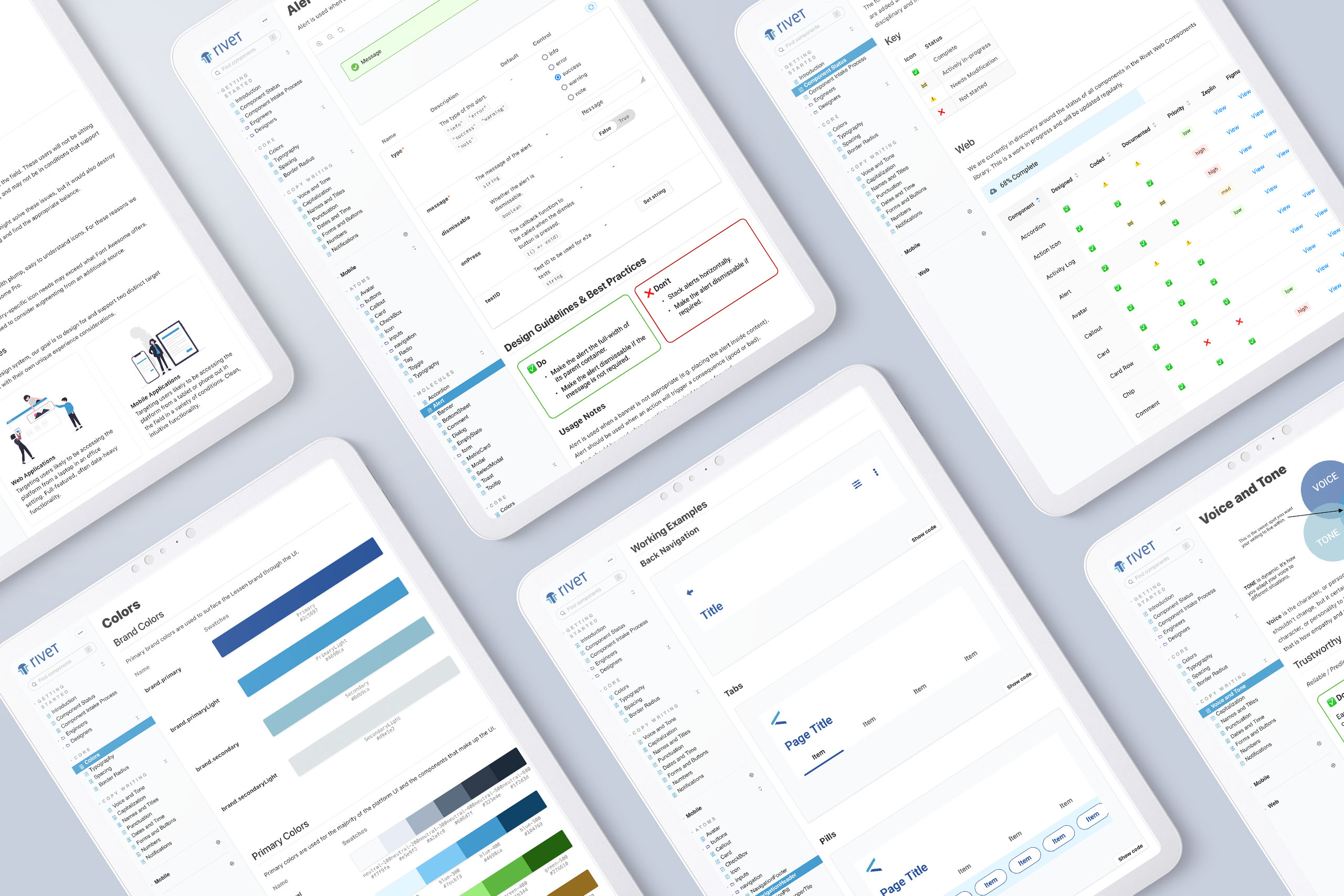 Rivet Design System Alexis Bussa